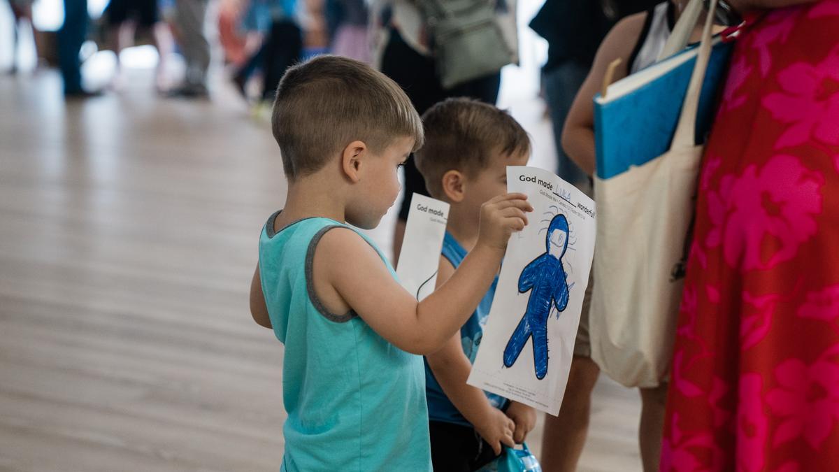 Infants and toddlers playing safely