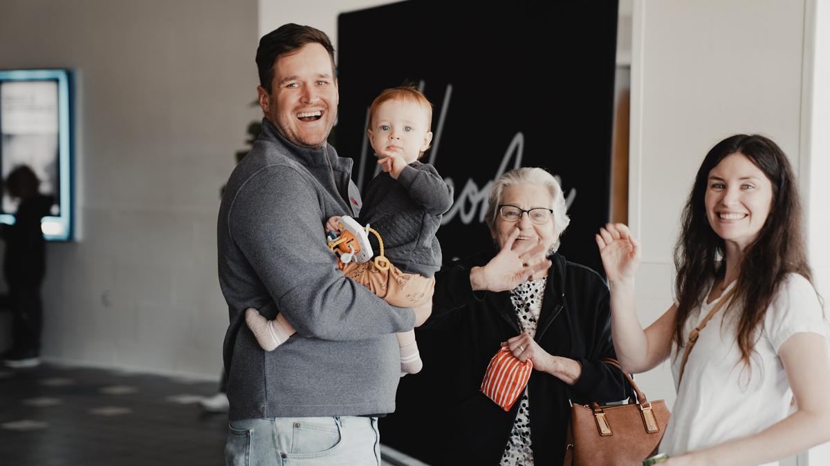 Children listening to a story